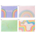 MAPA VREČKA ZIP A4 TARGET RAINBOW
