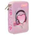Polna peresnica LED DUBBLE MUSIC HEART