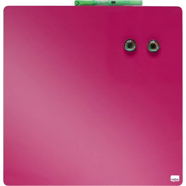 TABLA MAGNETNA NOBO QUARTER 36X36 CM ROZA 1903803