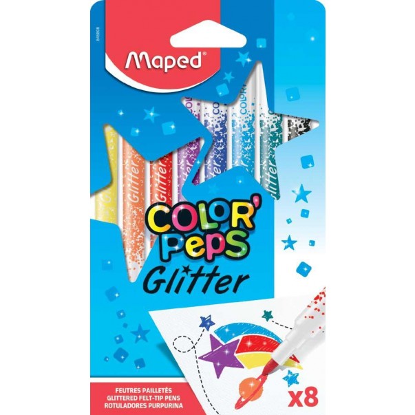Flomastri Glitter 8/1