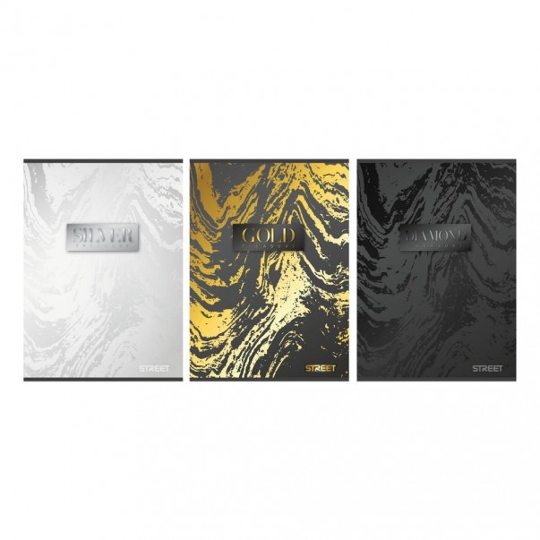 Zvezek Treasures A4 črte z robom