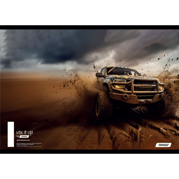 Črtni zvezek A4 TARGET MIX IT UP!