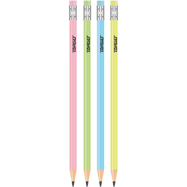 Grafitni svinčnik TARGET PASTEL z radirko