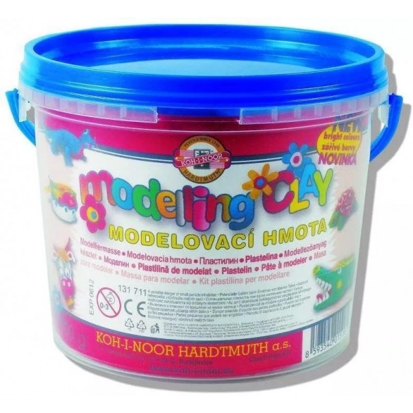 PLASTELIN 700G V VEDRU KOH-I-NOOR SORTIRANO