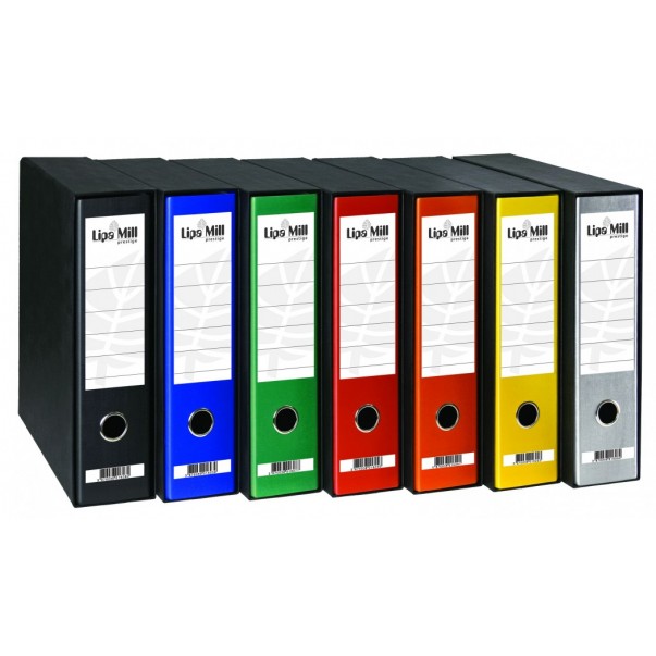 REGISTRATOR LIPA MILL PRESTIGE A4 ŠIROK+ŠKT. (RDEČ)