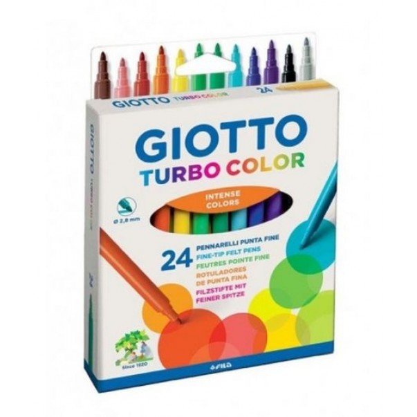 Flomastri GIOTTO TURBO COLOR 24/1