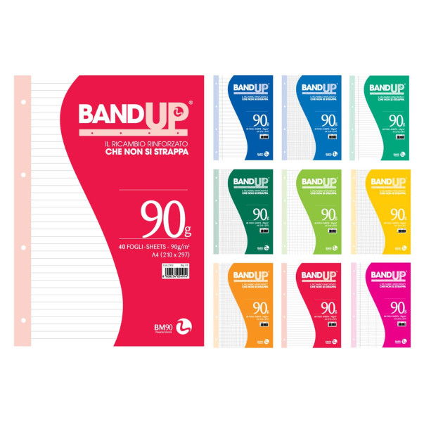 VLOŽNI LISTI A4 KARO BELI 90GR 40L OJAČANI