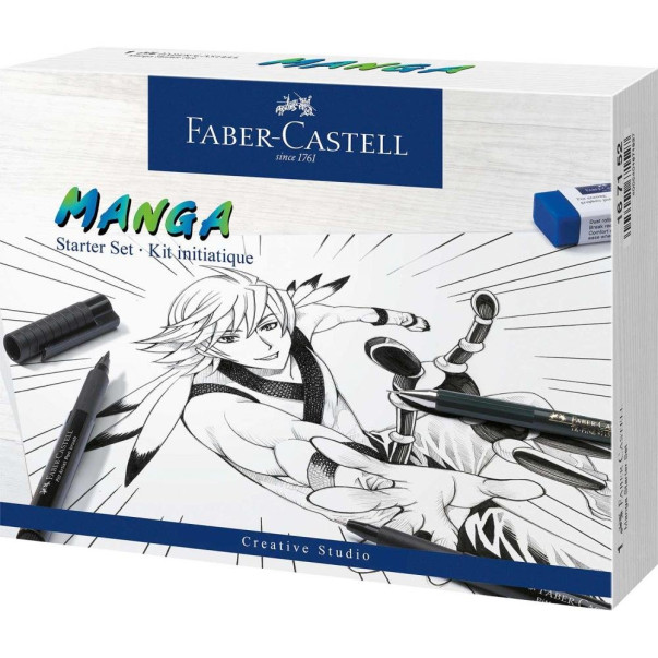 Flomastri Faber Castell PITT MANGA SET ZAČETNI