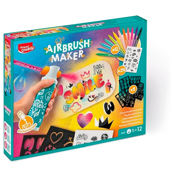 SET KREATIVNI MAPED AIRBRUSH