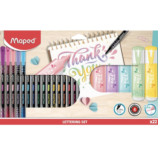 SET ZA KALIGRAFIJO MAPED 22/1