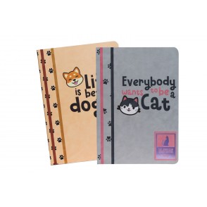 Zvezek A4 karo PET LOVERS