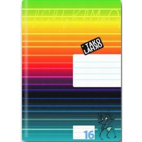 ZVEZEK TAKO LAHKO A4 9MM ČRTANI