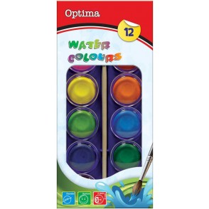 Vodene barvice OPTIMA Summer 12*31MM