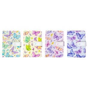 Beležka z zaponko CUTE BUTTERFLY