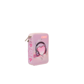 Polna peresnica LED DUBBLE MUSIC HEART