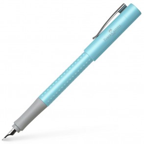 Nalivno pero Faber-Castell GRIP PEARL M TURKIZNA