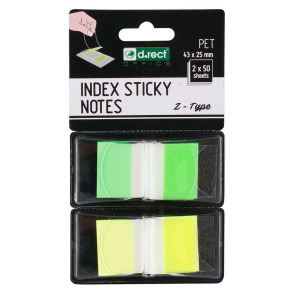 OZNAČEVALEC STRANI LEVIA PVC 25X43MM 1/2 BARVE INT. 960124