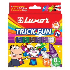 Flomastri LUXOR ČAROBNI Z ZVEZDICO 8/1