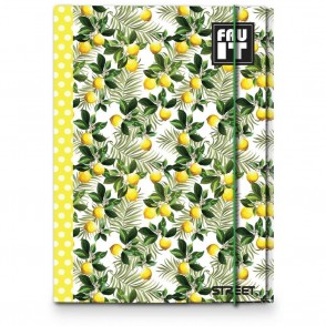 MAPA Z ELASTIKO A4 1CM STREET FRUITS