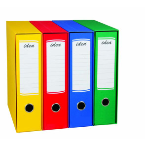 Registrator A4 širok z ovojem IDEA - ZELEN