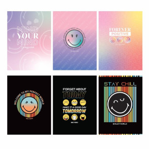 Zvezek SMILEY A4 11 mm ČRTE