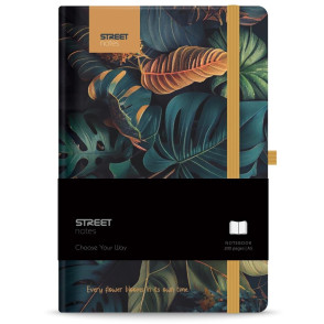 NOTES z elastiko FLOWERS GARDEN A5