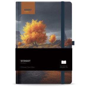 NOTES z elastiko TREES SERENITY A6